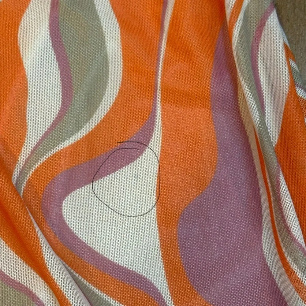 NWT Show‎ Me Your Mumu Outgoing Mini Dress Wavy Striped Size M *FLAW* - Picture 7 of 11